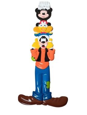 Disney Stackable Character Back Scratcher Mickey Donald Goofy 15"